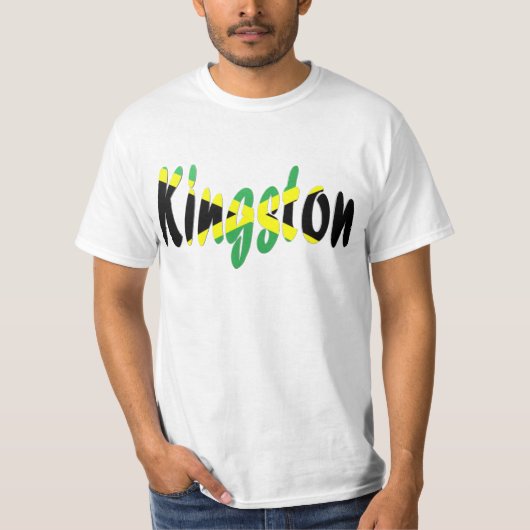 Kingston, Jamaica T-shirt (Voorkant)