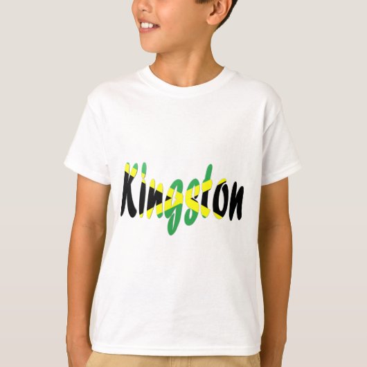Kingston, Jamaica T-shirt (Voorkant)