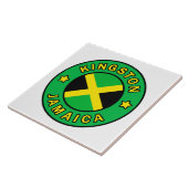 Kingston Jamaica Tegeltje (Zijkant)