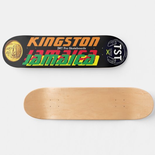 KINGSTON JMT 8 1/2"Skateboarddek Persoonlijk Skateboard (Horizontaal)