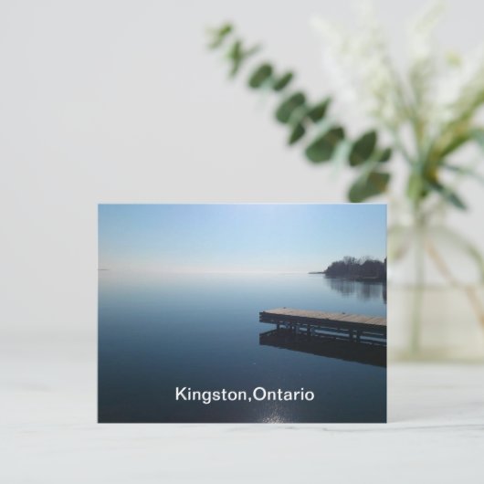 Kingston Lake,Ontario Briefkaart (Staand voorkant)