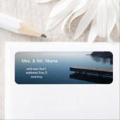 Kingston Lake, Ontario. Mooie foto van het meer... Etiket (Insitu)