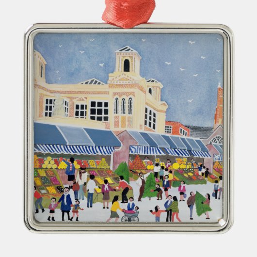 Kingston Market Surrey 2 Metalen Ornament (Voorkant)