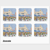 Kingston Market Surrey 2 Vierkante Sticker (Vel)