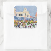 Kingston Market Surrey 2 Vierkante Sticker (Tas)