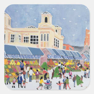 Kingston Market Surrey 2 Vierkante Sticker