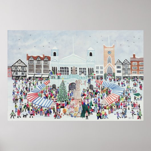 Kingston Market Surrey Poster (Voorkant)
