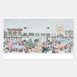 Kingston Market Surrey Rechthoekige Sticker