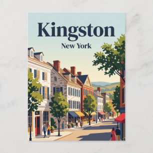 Kingston, New York Briefkaart