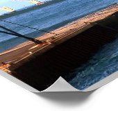 Kingston - Norfolk Island - Zee Uitzicht - Poster (Hoek)