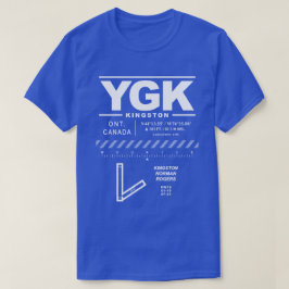 Kingston Norman Rogers Airport YGK T-shirt