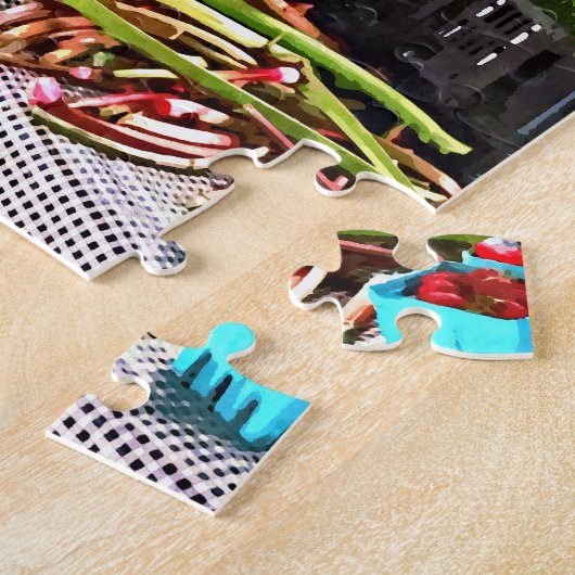 Kingston NY - Boerenmarkt Legpuzzel (Zijkant)