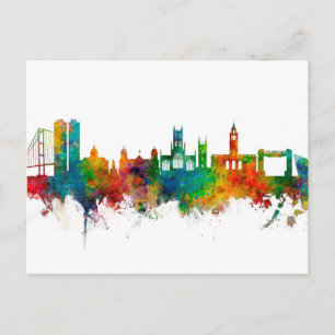 Kingston on Hull England Skyline Briefkaart
