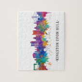 Kingston on Hull England Skyline Legpuzzel (Verticaal)