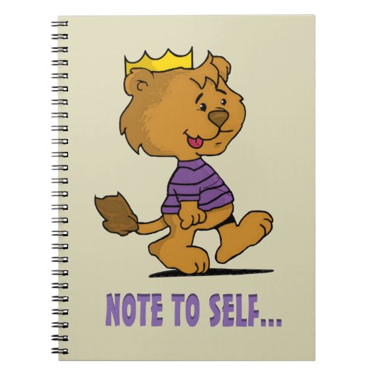 Kingston | The Cubby Lion Notitieboek (Voorkant)