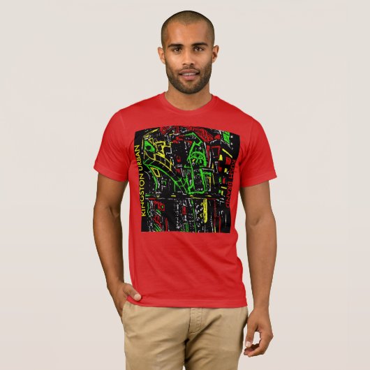 KINGSTON URBAN SATIVA T-SHIRT (Voorkant volledig)