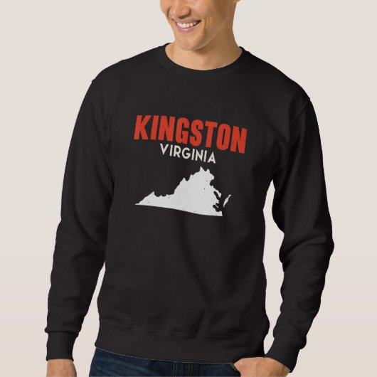 Kingston Washington USA State America Travel Washi Trui (Voorkant)