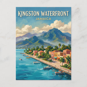 Kingston Waterfront Jamaica Briefkaart