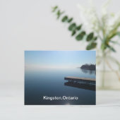 Kingstonmeer, Ontario Briefkaart (Staand voorkant)