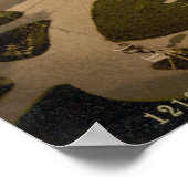 Kingstown - Dunlaoghaire, 19e eeuw Ierland Poster (Hoek)