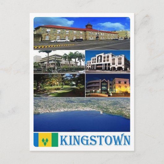 Kingstown - Saint Vincent en de Grenadines - Briefkaart (Voorkant)