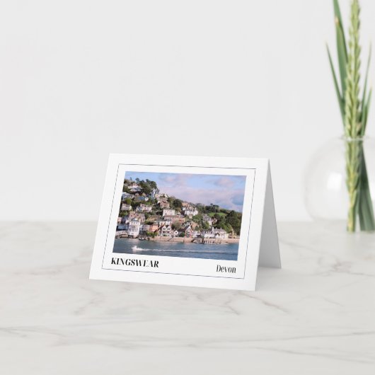 Kingswear, Devon Kaart (Voorkant)