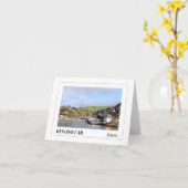 Kingswear Rainbow, River Dart, Devon Kaart (Gele Bloem)