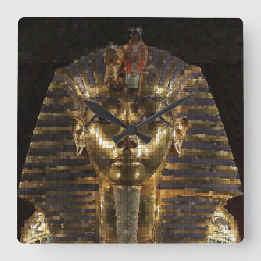 KingTut20150901 Vierkante Klok (Voorkant)