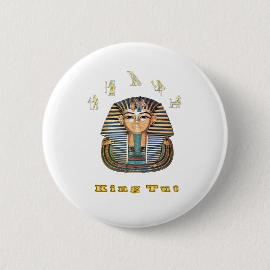 KingTut coole spullen Ronde Button 5,7 Cm (Voorkant)