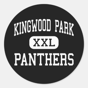 Kingwood Park - Panters - Hoog - Kingwood Nederlan Ronde Sticker