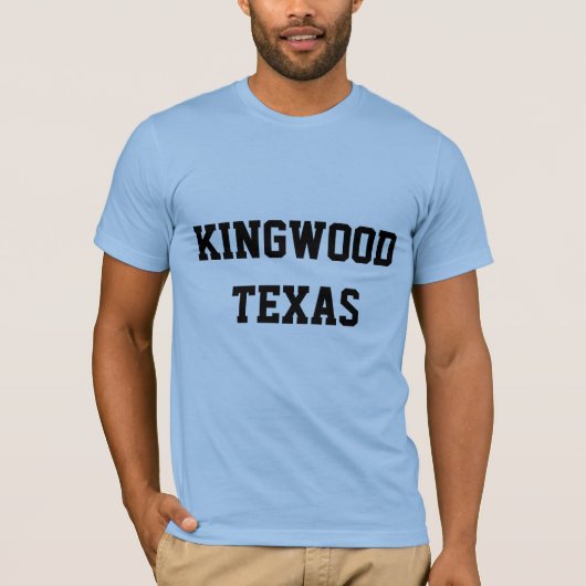 KINGWOOD, TEXAS T-SHIRT (Voorkant)