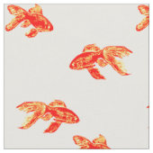 Kingyo rood en geel stof (Close Up)