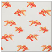 Kingyo rood en geel stof (Swatch)