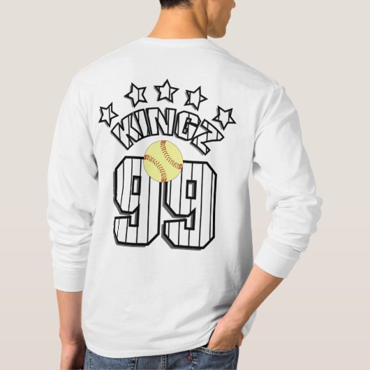 KINGZ 99 PINSTRIPES T-SHIRT (Achterkant)