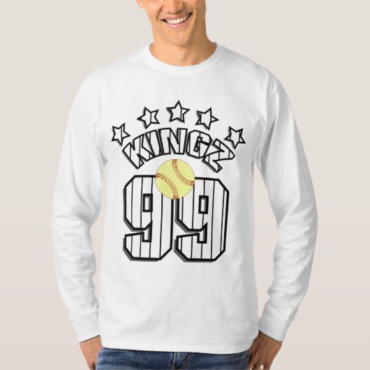 KINGZ 99 PINSTRIPES T-SHIRT (Voorkant)