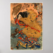 Kinhyoshi Yorin Kuniyoshi Japanese Fine Art Poster (Voorkant)