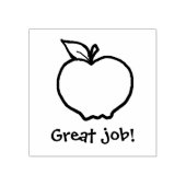 KiniArt Aangepaste Apple Rubberstempel (Afrduk)