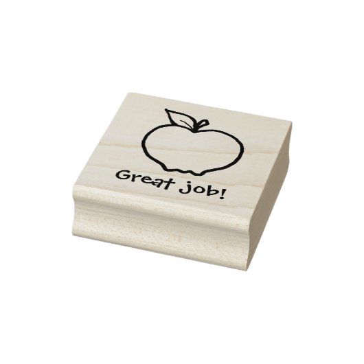 KiniArt Aangepaste Apple Rubberstempel (Stempel)
