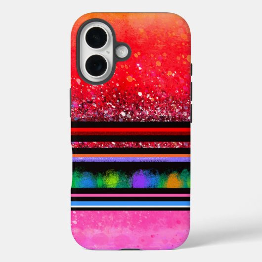 KiniArt Abstracte Art iPhone/iPad-draagtas Case-Mate iPhone Case (Achterkant)