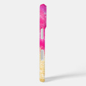 KiniArt Abstracte roze & Gold iPhone case (Achterkant / Rechts)
