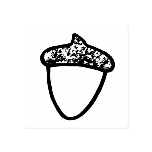 KiniArt Acorn Rubber Stamp Rubberstempel (Afrduk)