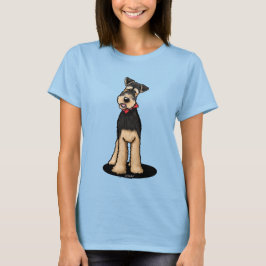 KiniArt Airedale Terrier T-shirt