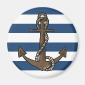 KiniArt Anchor Nautical Magnet (Voorkant)