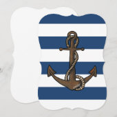 KiniArt Anker Nautilus Uitnodiging (Voorkant / Achterkant)