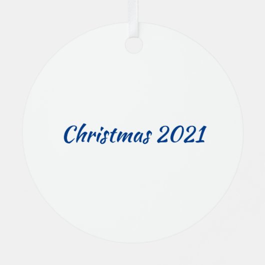 KiniArt Australian Shepherd Ornament (Achterkant)