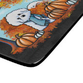 KiniArt Autumn Bichon Frise Snijplank (Hoek)