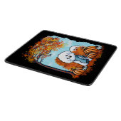 KiniArt Autumn Bichon Frise Snijplank (Hoek)