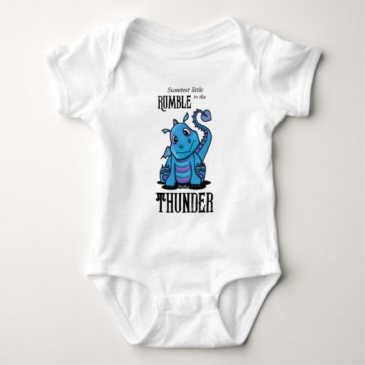 KiniArt Baby Draak  Romper (Voorkant)