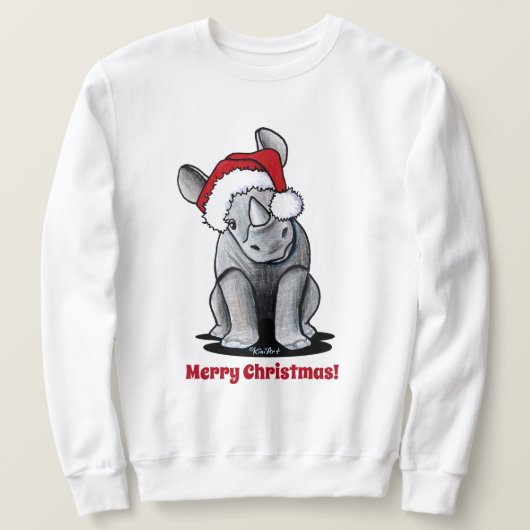KiniArt Baby Rhino Trui (Design voorkant)
