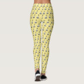 KiniArt Balloon Beren Gele Leggings (Achterkant)